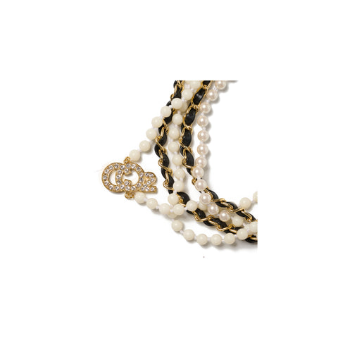 CO2 STARAND NECKLACE : GOLD