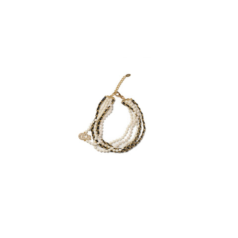 CO2 STARAND NECKLACE : GOLD