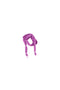 BALLOON DOG KNIT SCARF : PURPLE