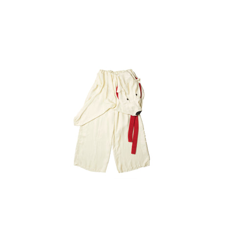 DEFLATED COSTUME PANTS : POLARBEAR