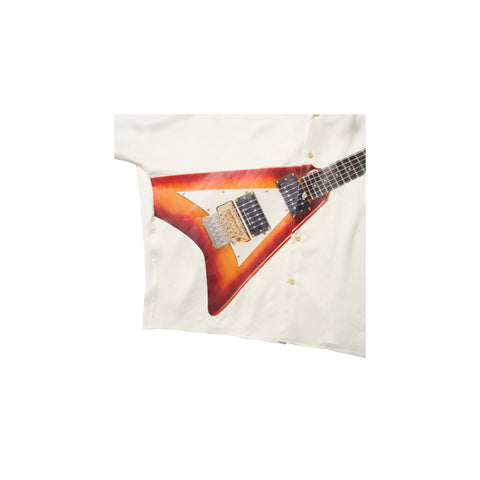 AIR GUITAR SHIRT : WHITE