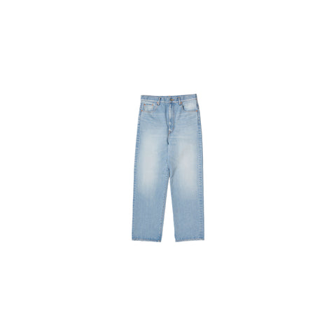 AIR YARN FADED DENIM PANTS