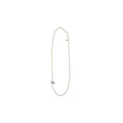 AIR CARBON OPERA NECKLACE : SILVER