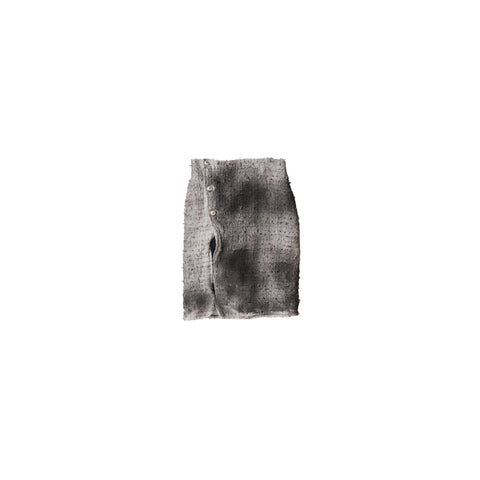 SMOG AIR STAINED TWEED SKIRT