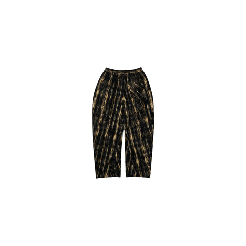 DUST FLOCKY PAJAMA PANTS: BLACK