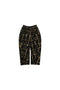 DUST FLOCKY PAJAMA PANTS: BLACK
