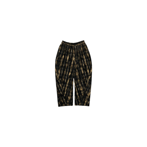 DUST FLOCKY PAJAMA PANTS: BLACK