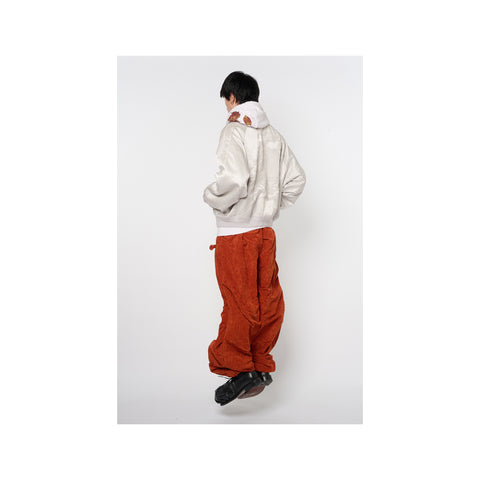 THREADLESS AIR EMBROIDERY SOUVENIR JACKET : L.GREY