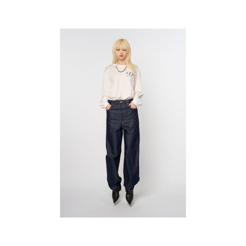 AIR YARN RAW DENIM PANTS