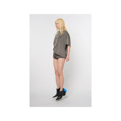 CO2 AIR YARN T-SHIRT：CHARCOAL
