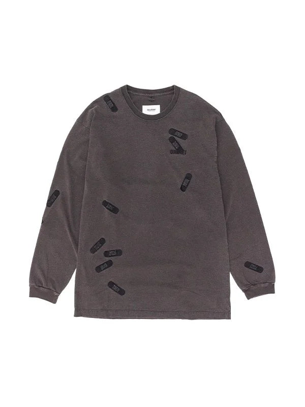 BANDAGE EMBROIDERY L/S T-SHIRT