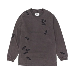 BANDAGE EMBROIDERY L/S T-SHIRT