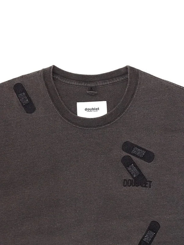 BANDAGE EMBROIDERY L/S T-SHIRT